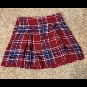 Plaid Skirt